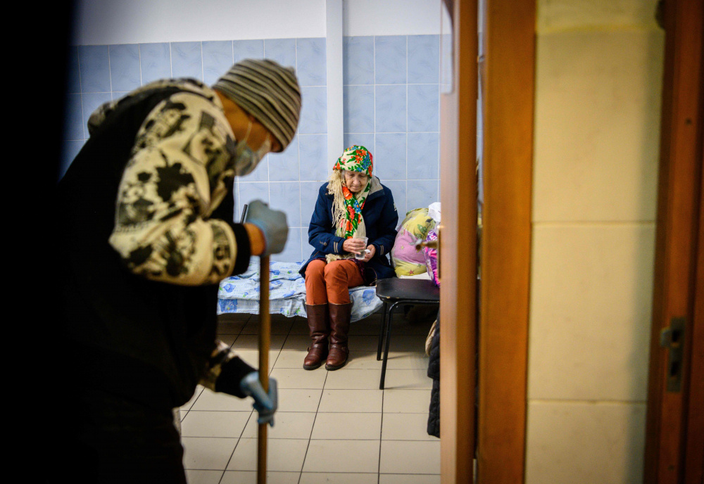 Центр помощи бездомным в Москве. Фото: MLADEN ANTONOV / TASS / Scanpix / Leta