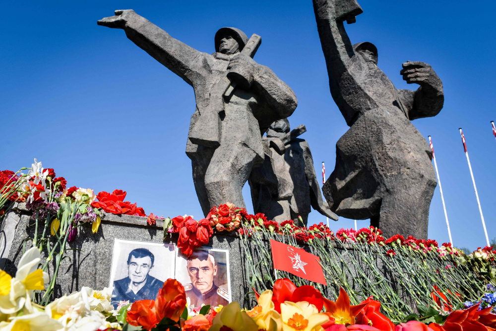 Памятник воинам-освободителям в Риге. Фото: ILMARS ZNOTINS / TASS / Scanpix / Leta