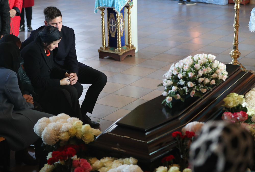 Анастасию отпевали и хоронили в закрытом гробу. Фото: Mikhail Tereshchenko / TASS / Scanpix / Leta