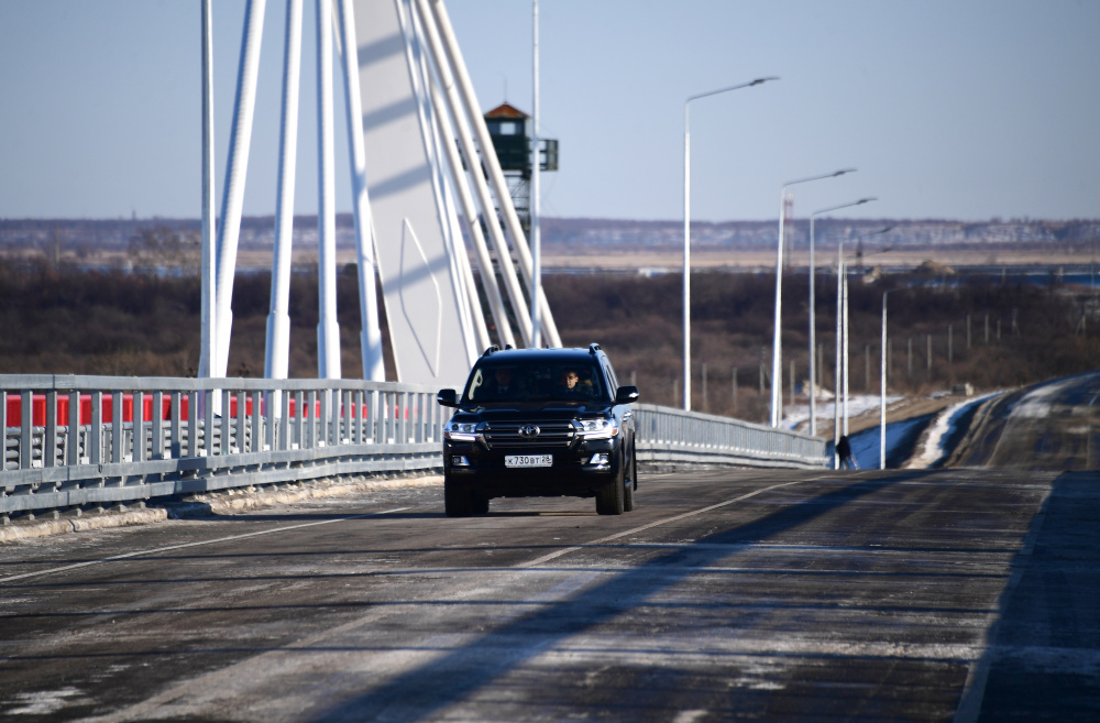 Протяженность подъездных путей составляет еще около 20 километров. Фото: Yuri Smityuk / TASS / Scanpix / Leta