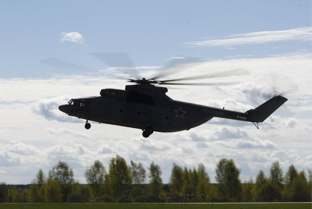 Вертолет Ми-8. Фото: Sergei Karpukhin / TASS / Scanpix / Leta