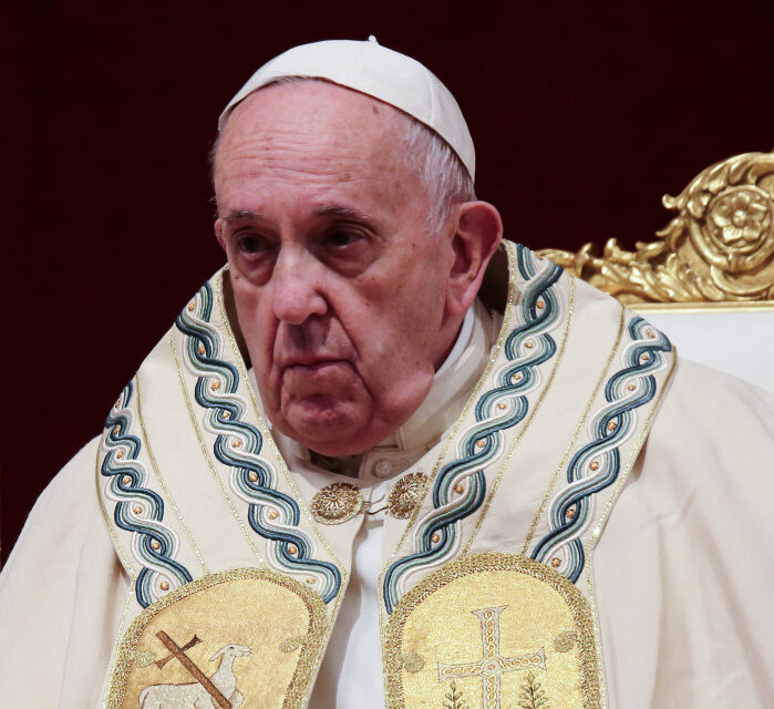 Папа римский 31 декабря 2019 года. Фото Evandro Inetti/ZUMA Wire/Scanpix/Leta