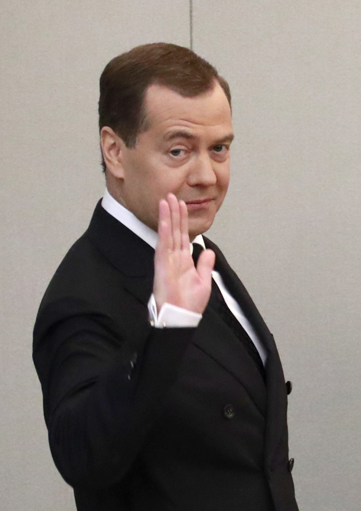 Дмитрий Медведев. Фото Sergei Fadeichev/TASS/Scanpix/LETA