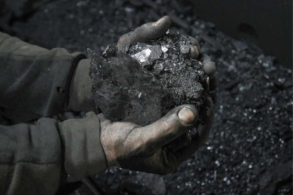 Уголь с шахты Никанор-Новая, Луганская область. Фото Alexander Reka/TASS/Scanpix/LETA