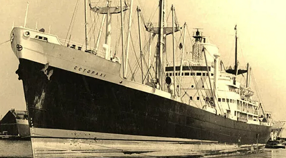 Судно SS Cotopaxi. Фото Public domain