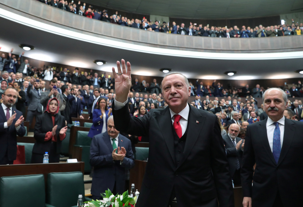 Президент Турции Реджеп Тайип Эрдоган. Фото: PRESIDENTIAL PRESS OFFICE / TASS / Scanpix / Leta