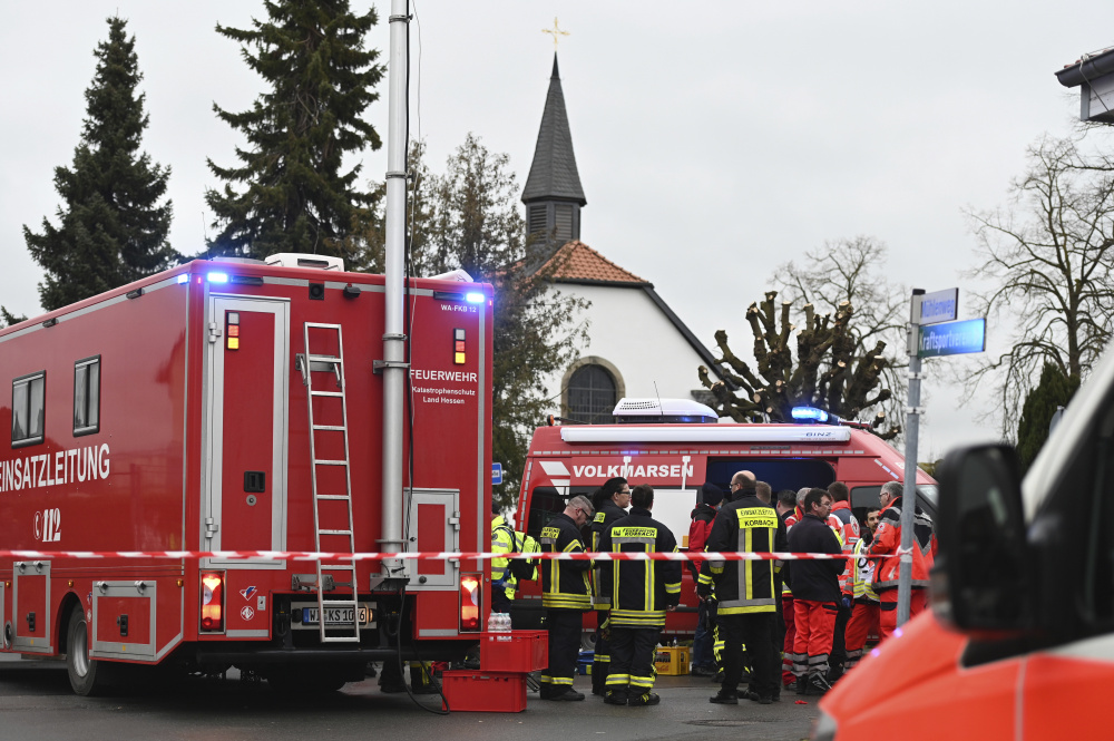 Место происшествия в Фольксмарзене, Германия. ФотоUwe Zucchi/dpa via AP/Scanpix/LETA
