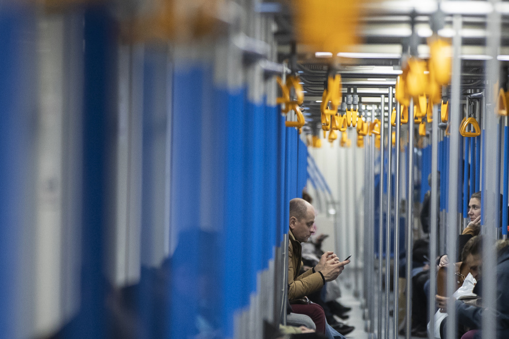 Московское метро. Фото: Pavel Golovkin / TASS / Scanpix / Leta