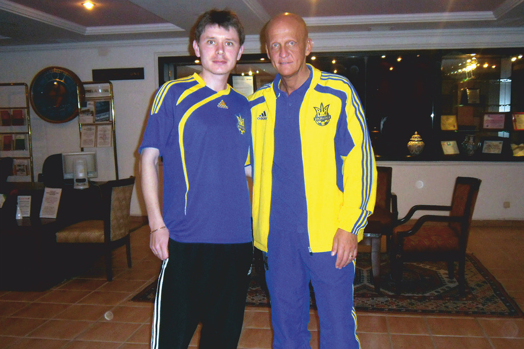 Дмитрий Жуков и Пьерлуиджи Коллина. Фото из архива Дмитрия Жукова