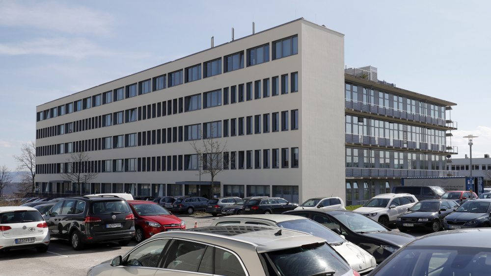 Здание компании CureVac в Тюбингене. Фото: RONALD WITTEK / TASS / Scanpix / Leta