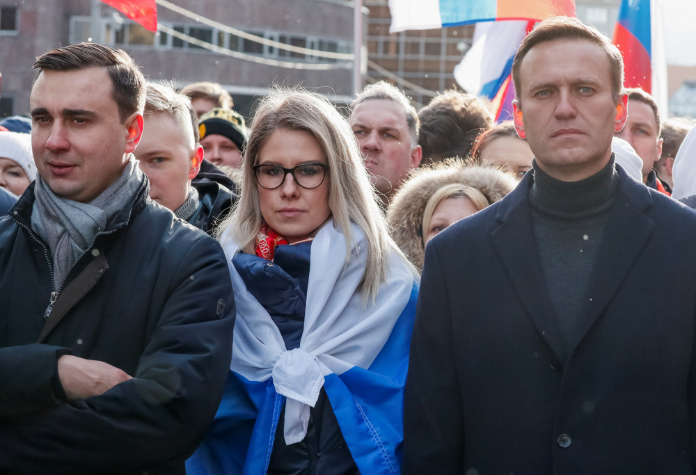 Алексей Навальный (справа) и Иван Жданов (слева). Подробнее: SHAMIL ZHUMATOV / TASS / Scanpix / Leta