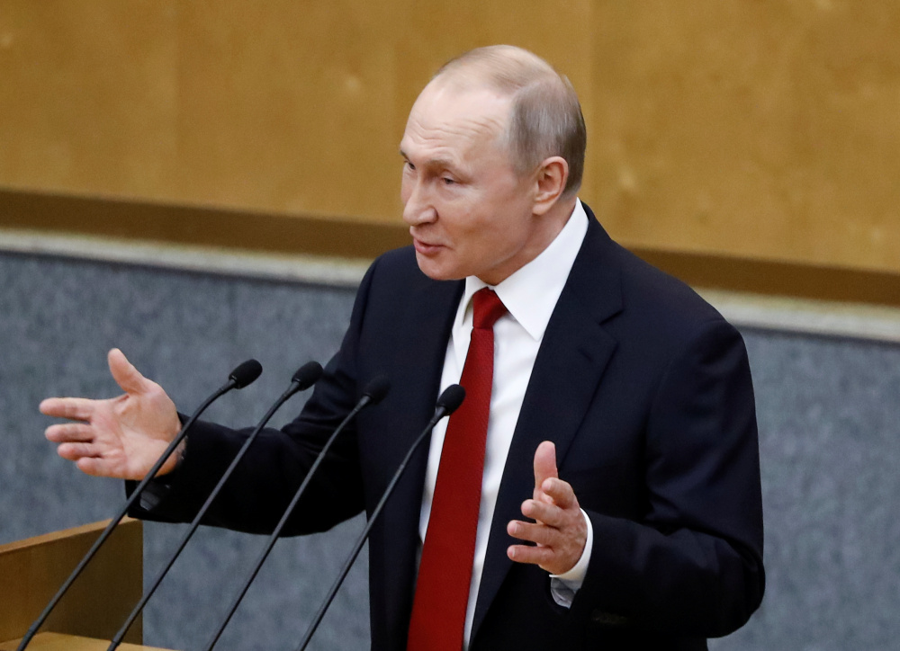 Президент РФ Владимир Путин. Фото REUTERS/Evgenia Novozhenina/Scanpix/LETA
