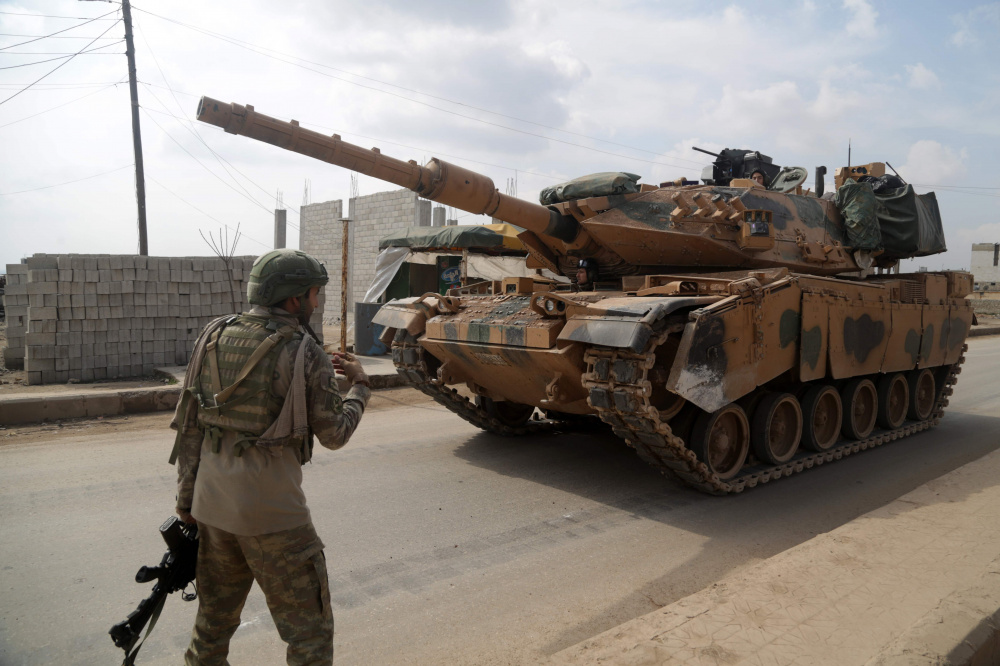 Турецкие войска в Сирии. Фото Aref TAMMAWI / AFP/Scanpix/LETA