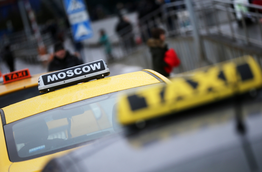 Такси в Москве. Фото: Dmitry Serebryakov / TASS / Scanpix / Leta