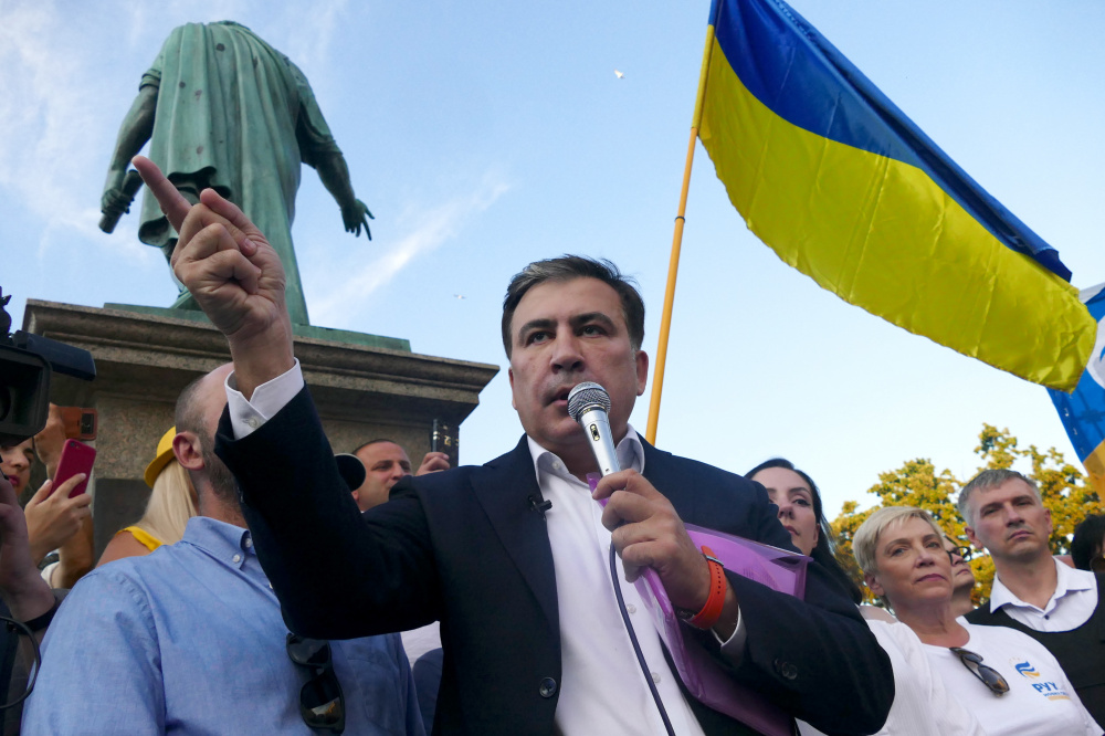 Михаил Саакашвили. Фото Konstantin Sazonchik/TASS/Scanpix/LETA