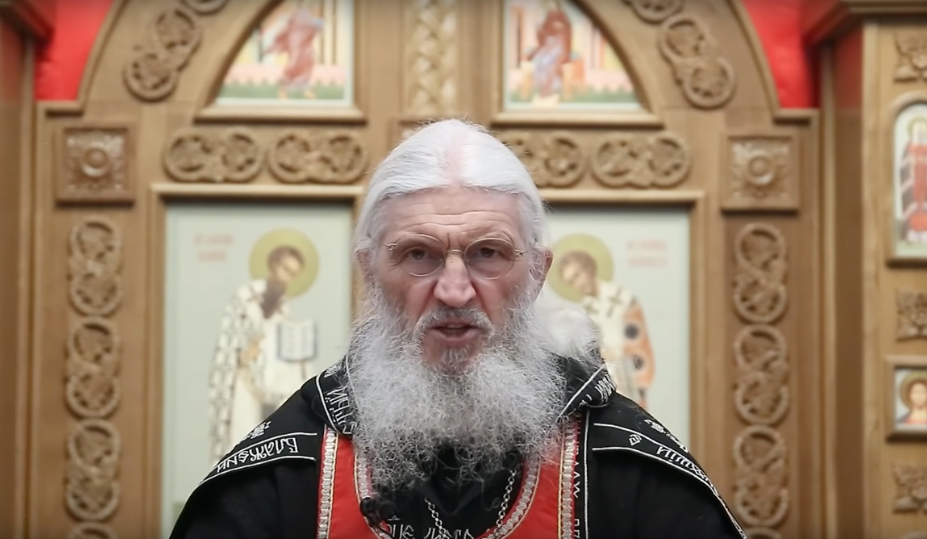 Схиигумен Сергий Романов. Фото кадр видео YouTube / Движение Царский крест