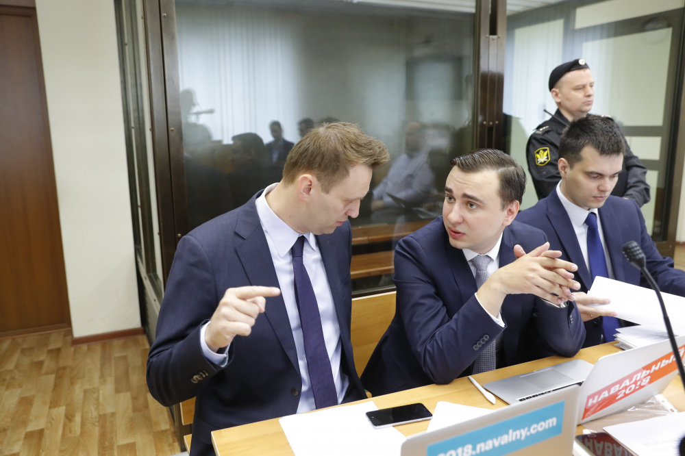 Алексей Навальный (слева) и Иван Жданов. Фото: SERGEI ILNITSKY / TASS / Scanpix / Leta