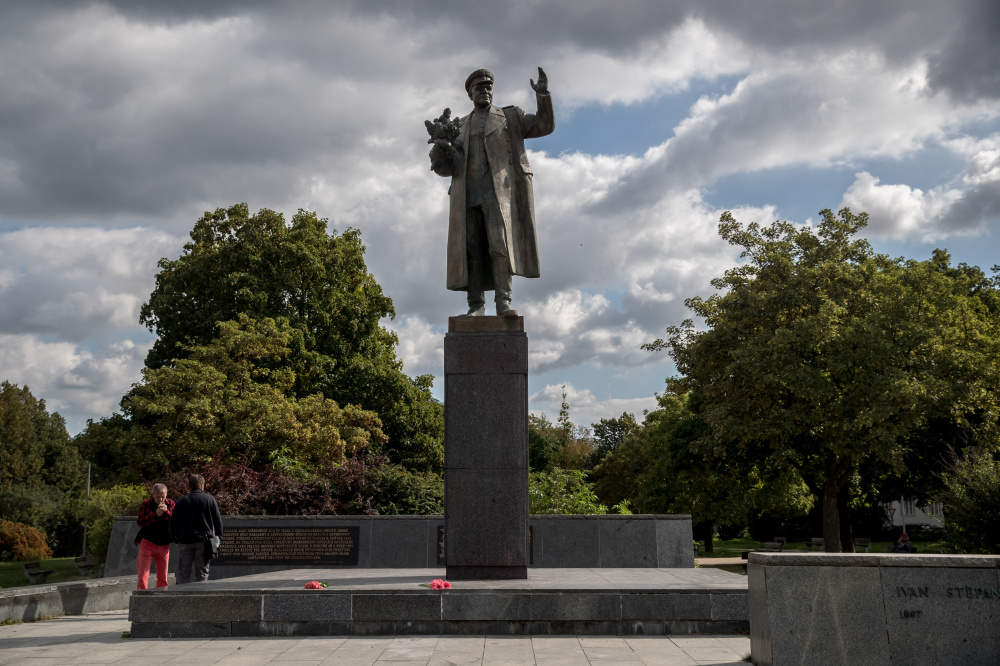 Памятник Коневу в Праге в 2019 году. Фото MARTIN DIVISEK/EPA/Scanpix/Leta