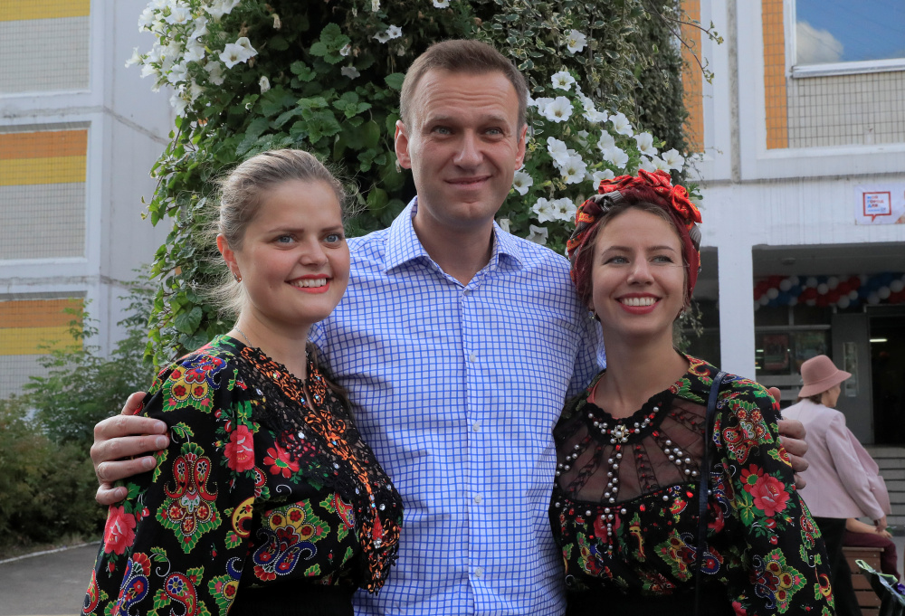 Алексей Навальный в Единый день голосования 8 сентября 2019 г. Фото TATYANA MAKEYEVA / TASS / Scanpix / Leta