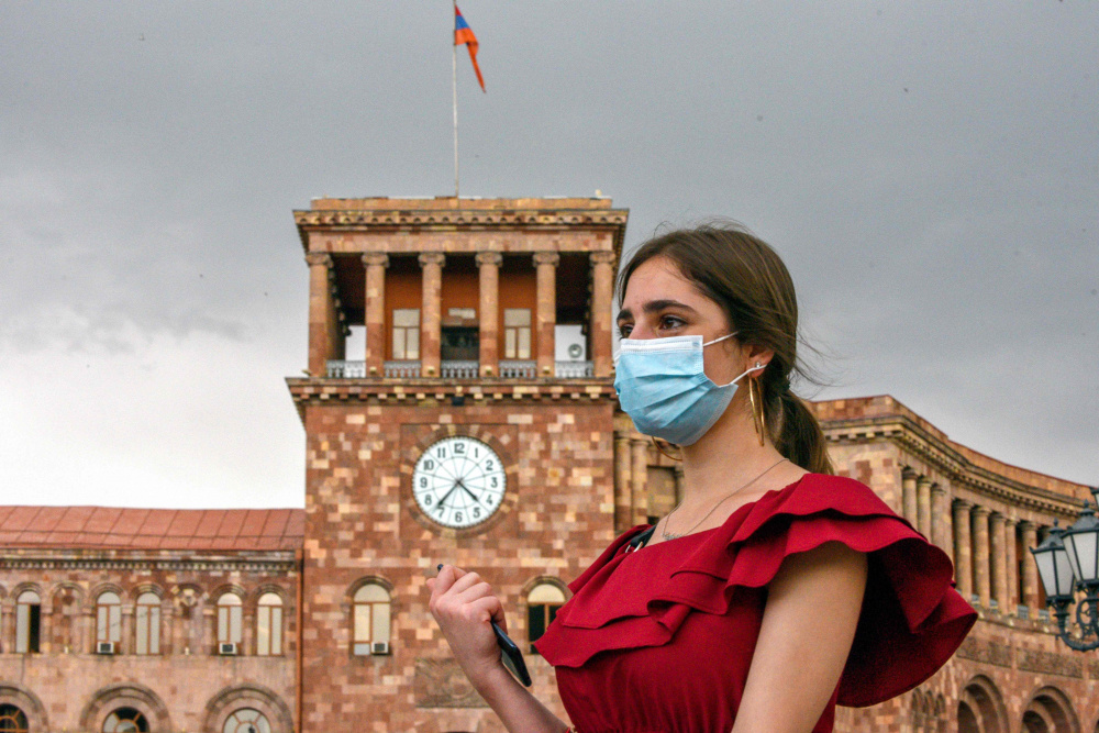 Ереван во время эпидемии коронавируса. Фото AFP/Scanpix/Leta