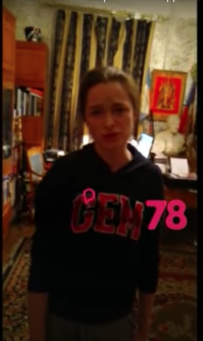 Анастасия Ещенко на видео ссоры с Соколовым. Скриншот