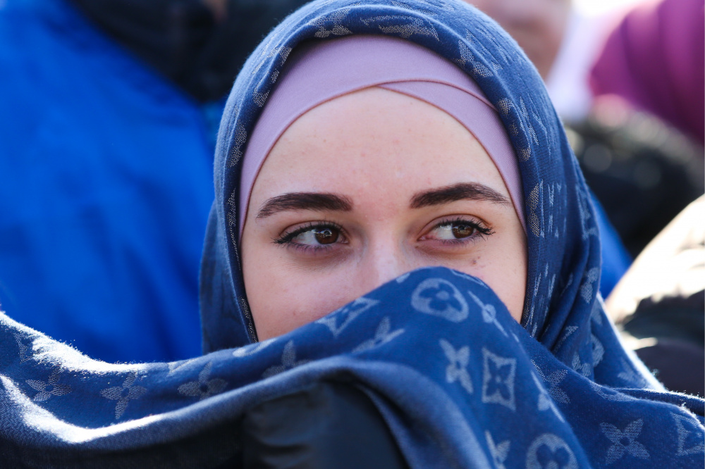 Женщина в хиджабе. Фото: Yelena Afonina / TASS / Scanpix / Leta