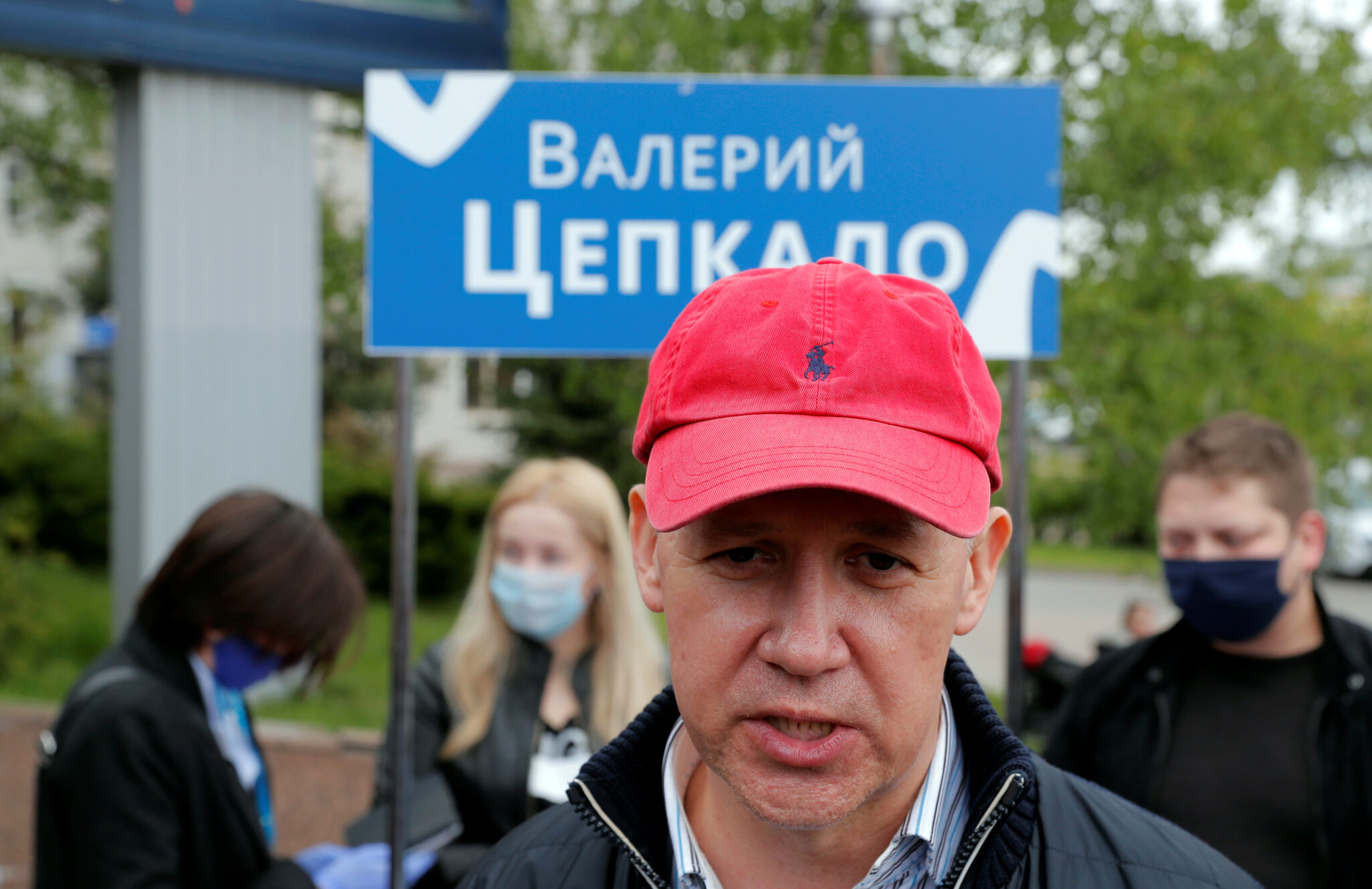 Валерий Цепкало. Фото REUTERS/Vasily Fedosenko/Scanpix/Leta