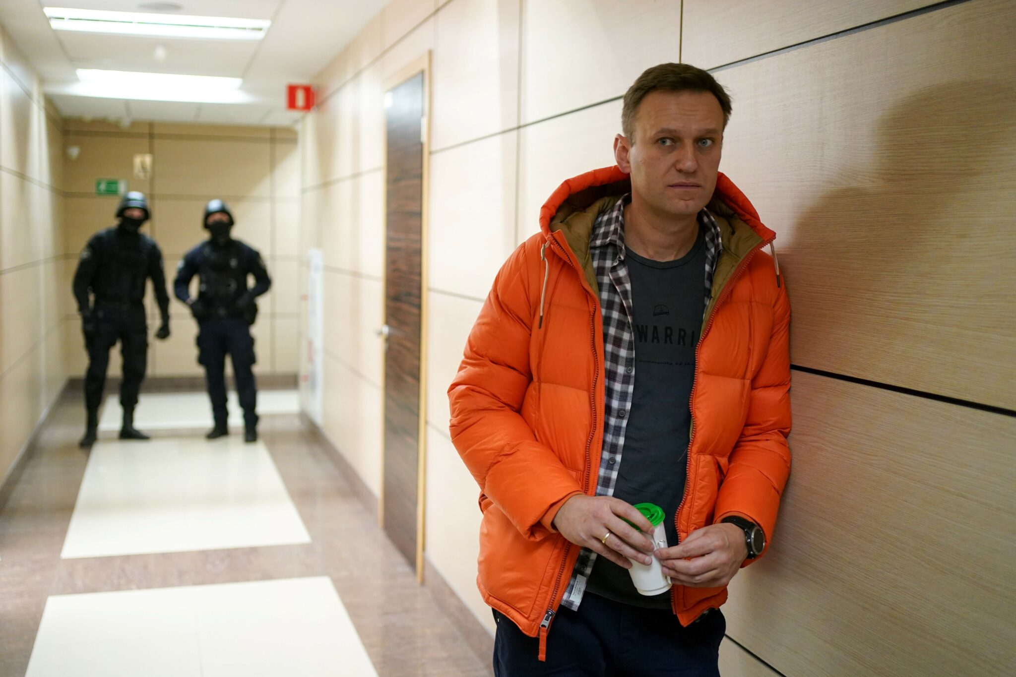Алексей Навальный в ФБК во время обысков в 2019 году. Фото Dimitar DILKOFF / AFP/ Scanpix/ Leta