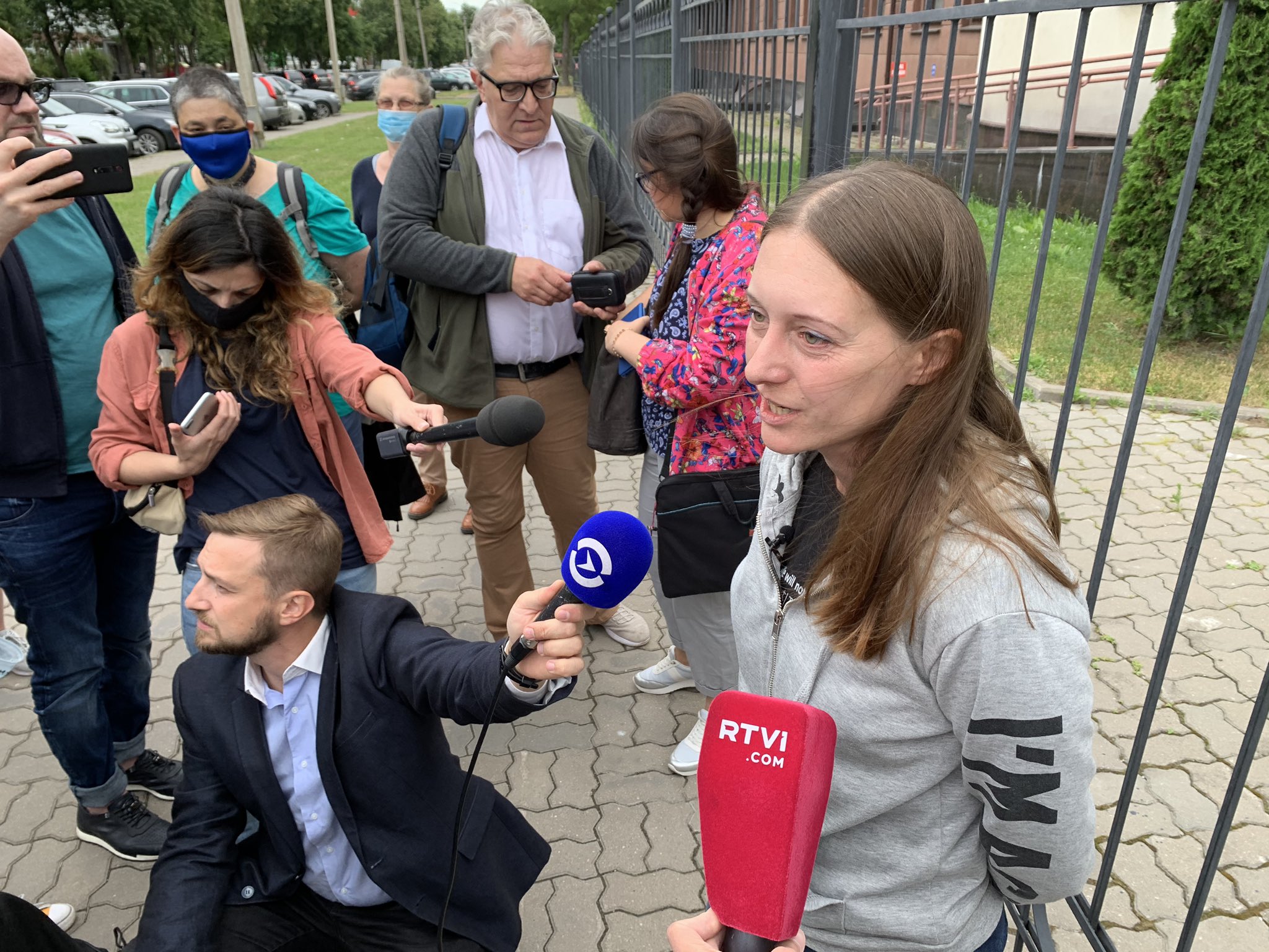 Светлана Прокопьева перед оглашением приговора. Фото Twitter @andrey_ezhov