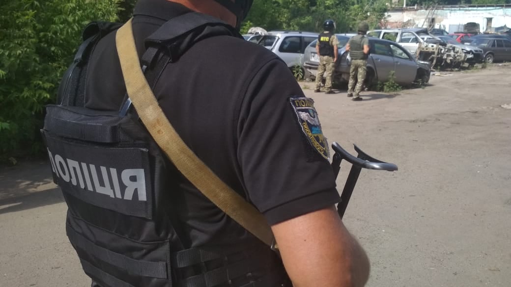 Фото из фейсбука полиции Полтавской области Украины