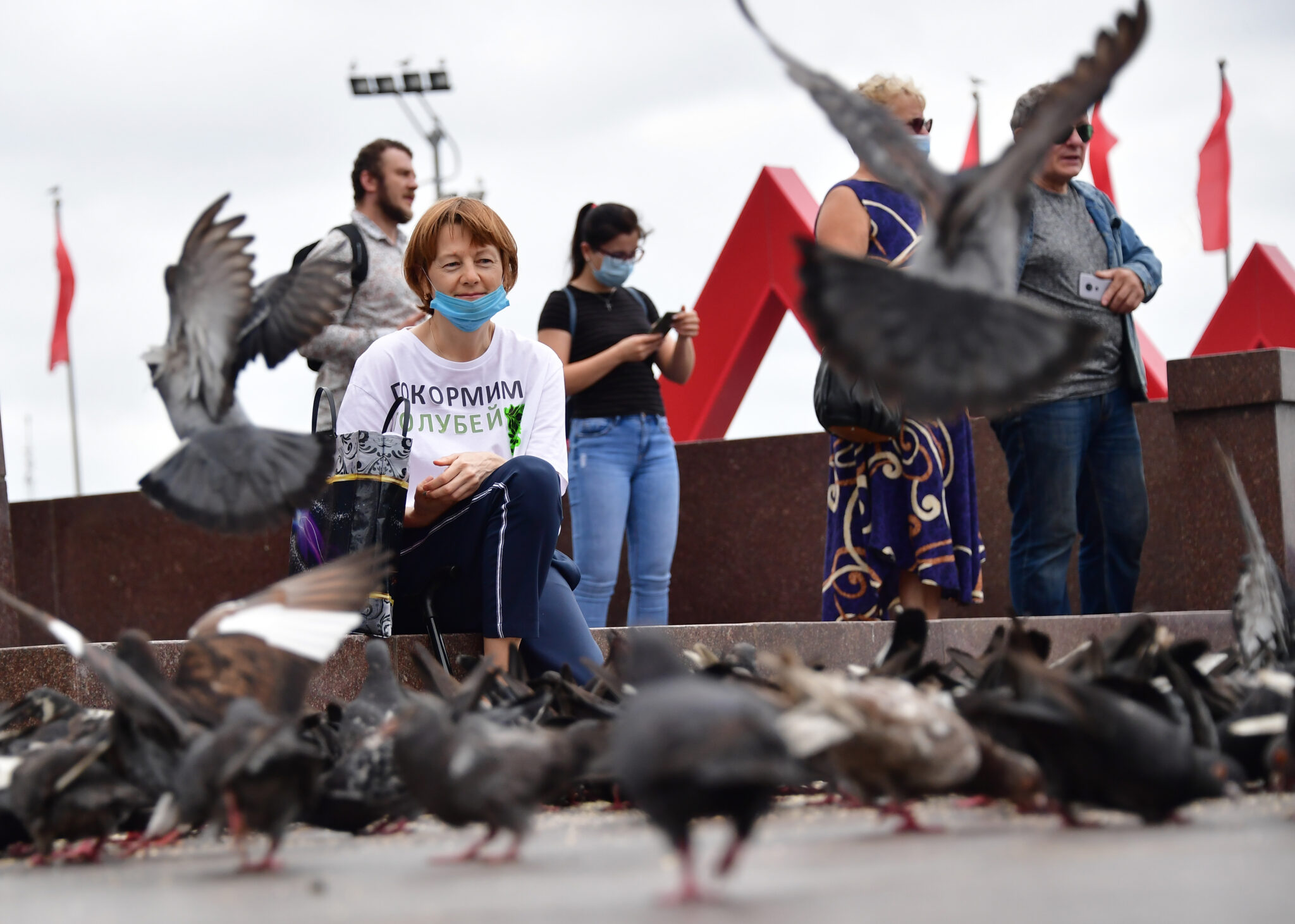 Акция протеcта во Владивостоке, июль 2020 года. Фото Yuri Smityuk/TASS/Scanpix/Leta