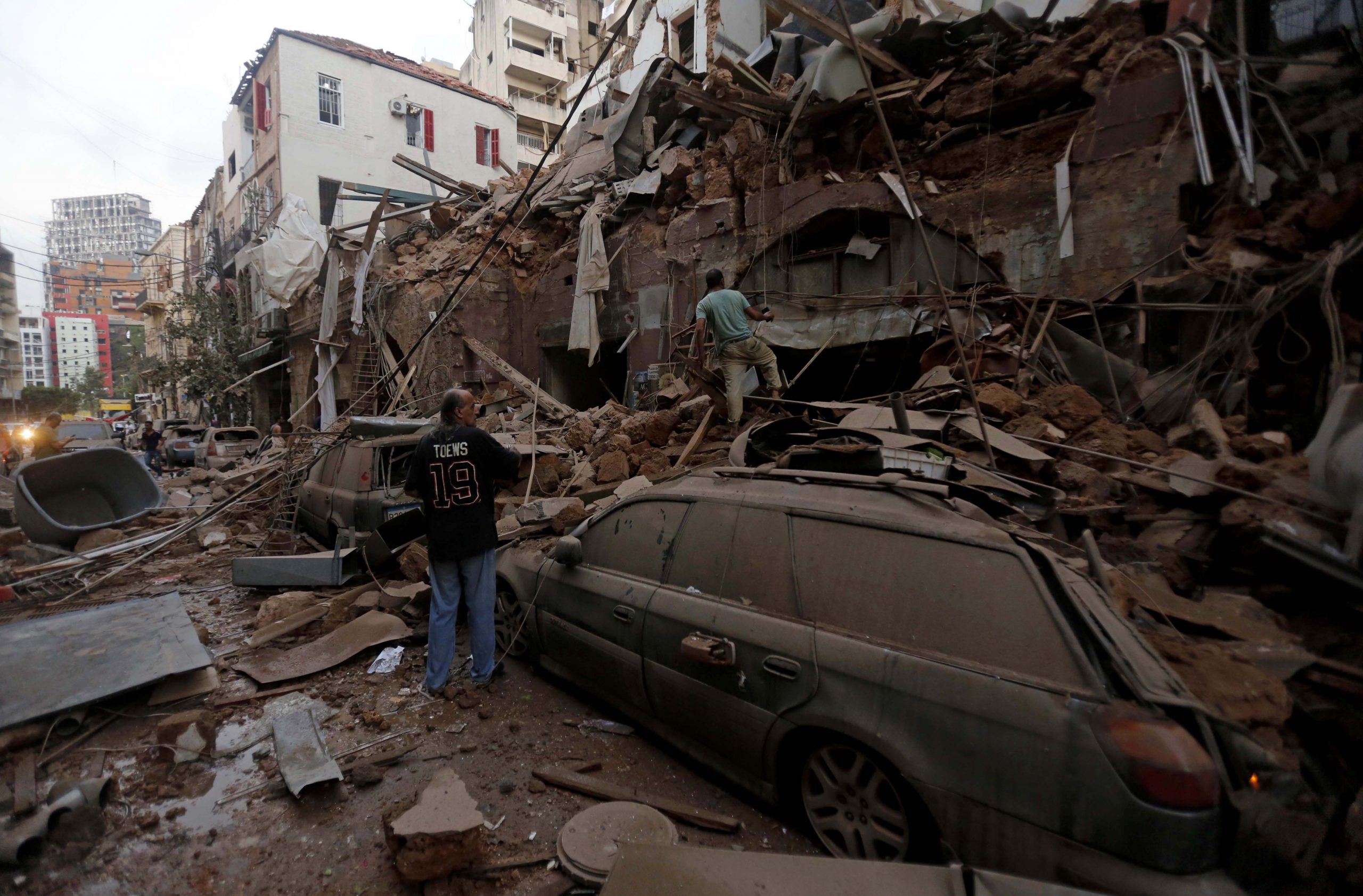 Многие здания обрушились, людей вытаскивают из-под завалов. Фото Marwan Tahtah/APA Images via ZUMA Wire/Scanpix/Leta
