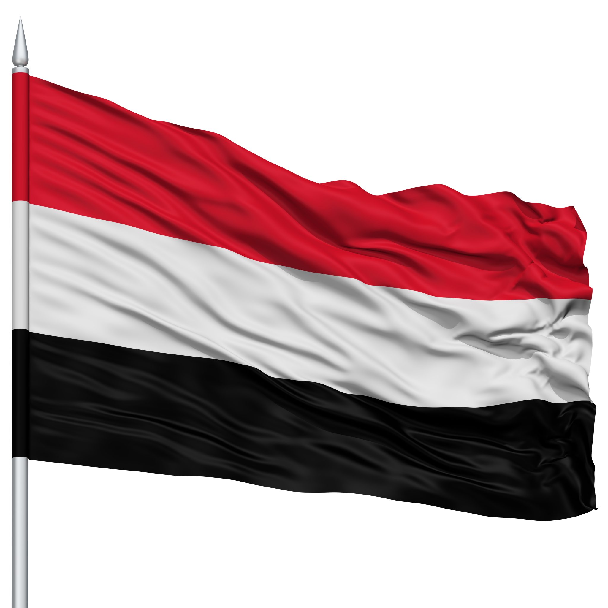 Флаг Йемена. Фото Igor Lubnevskiy/Scanpix/Leta