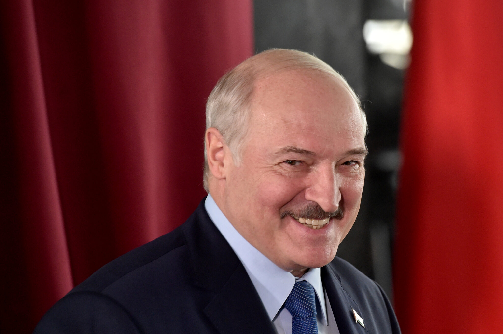 Александр Лукашенко на президентских выборах в Беларуси 2020. Фото Sergei Gapon/Pool via REUTERS/Scanpix/Leta
