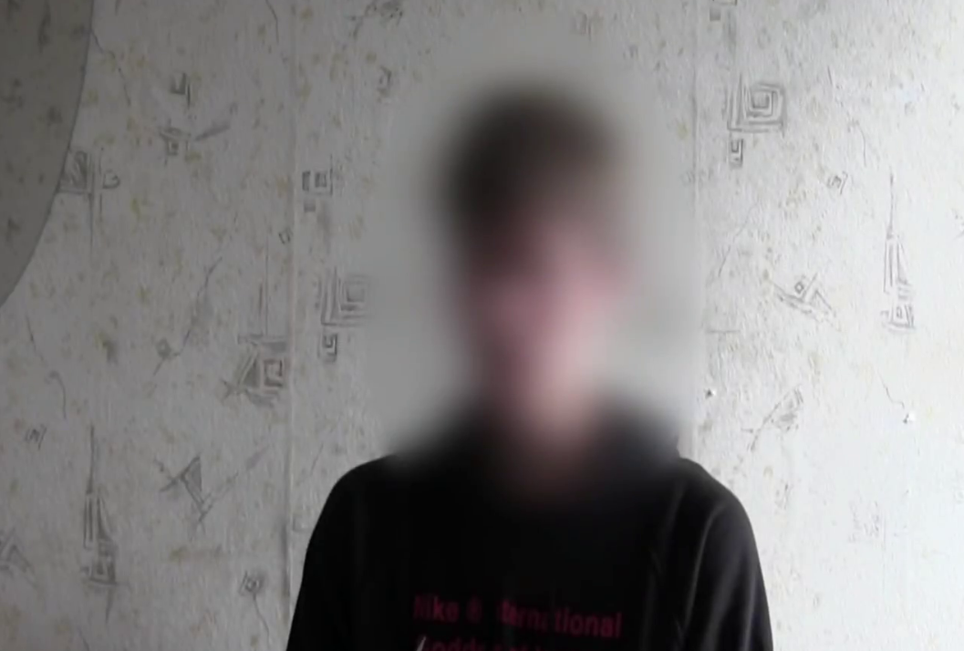 17-летний участник протестов в Беларуси. Скриншот видео СК Беларуси
