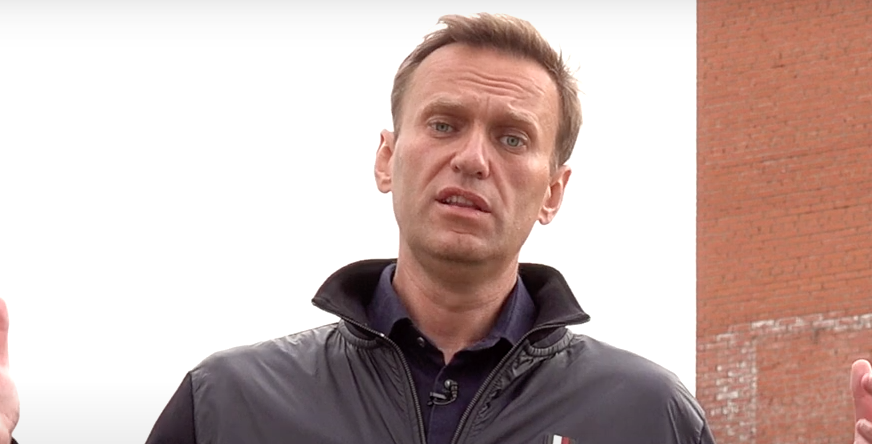 Алексей Навальный во время расследования в Новосибирске. Скриншот YouTube Алексей Навальный