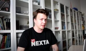 Роман Протасевич. Кадр из интервьью на YouTube-канале Ильи Варламова