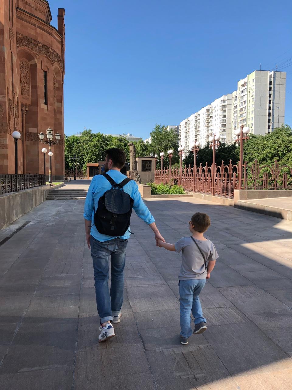 Александр Семин с сыном. Фото Facebook Александра Семина