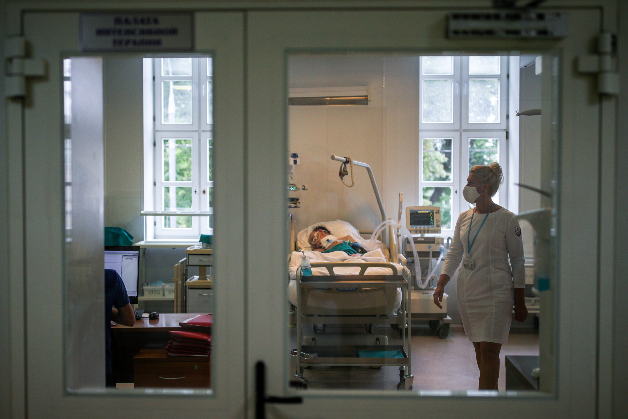 Реанимация в пироговской больнице в Москве. Фото Sergei Bobylev/TASS/Scanpix/Leta