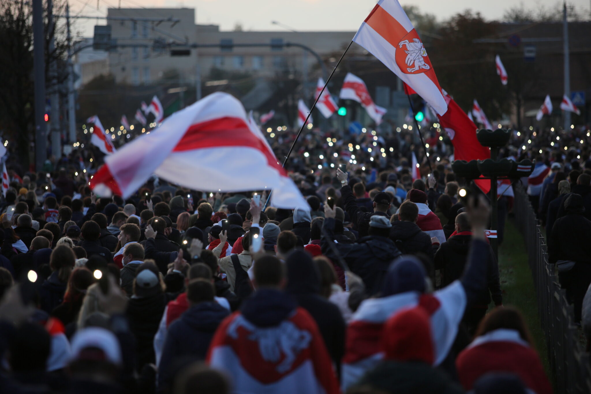 Митинг в Минске. Фото REUTERS/Stringer/Scanpix/Leta
