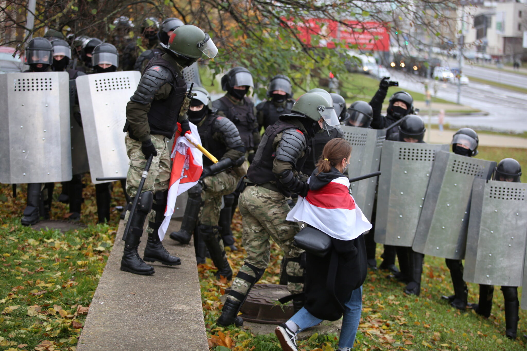 Протесты в Минске. Reuters / Scanpix / Leta