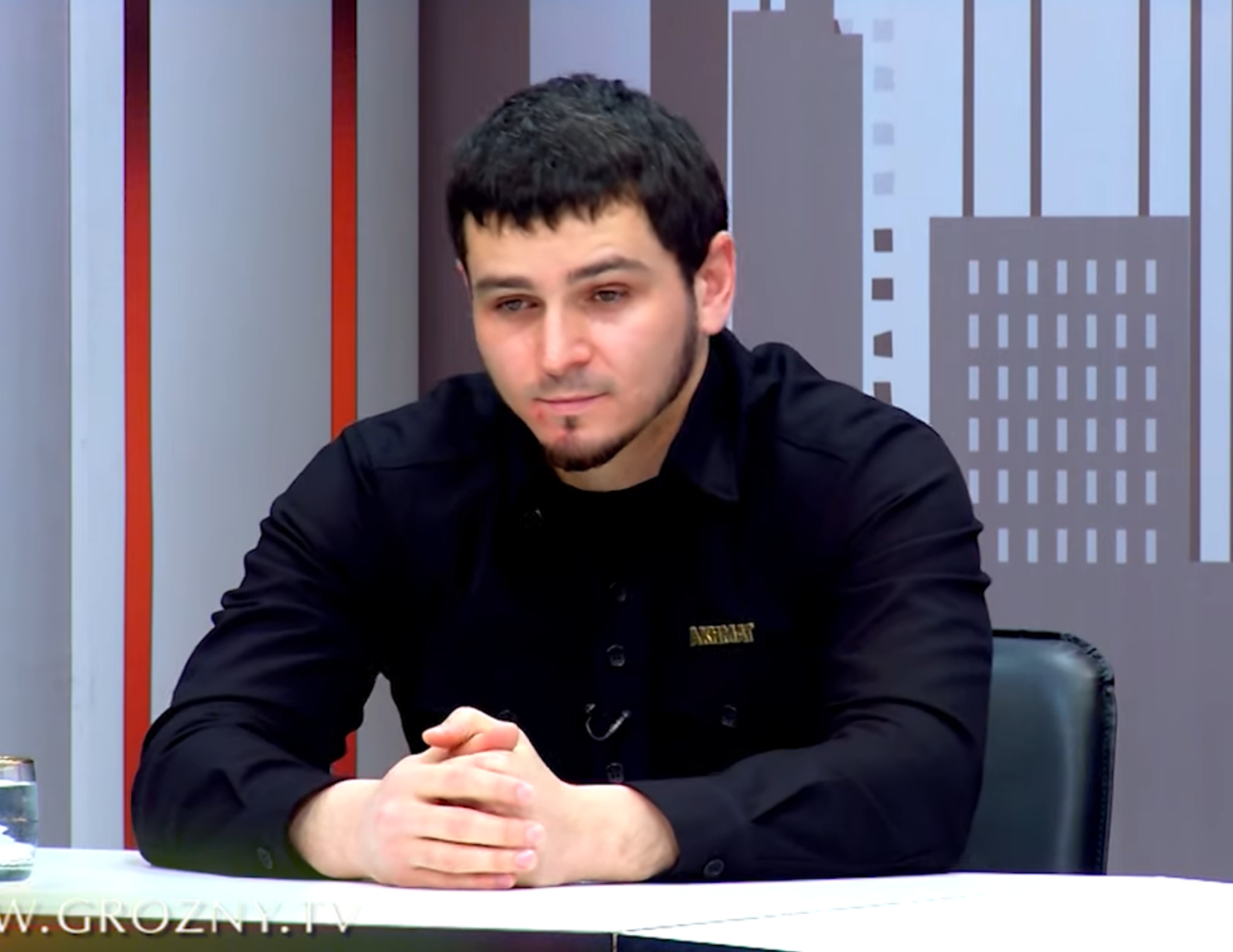 Хас-Магомед Кадыров. Скриншот видео ЧГТРК Грозный