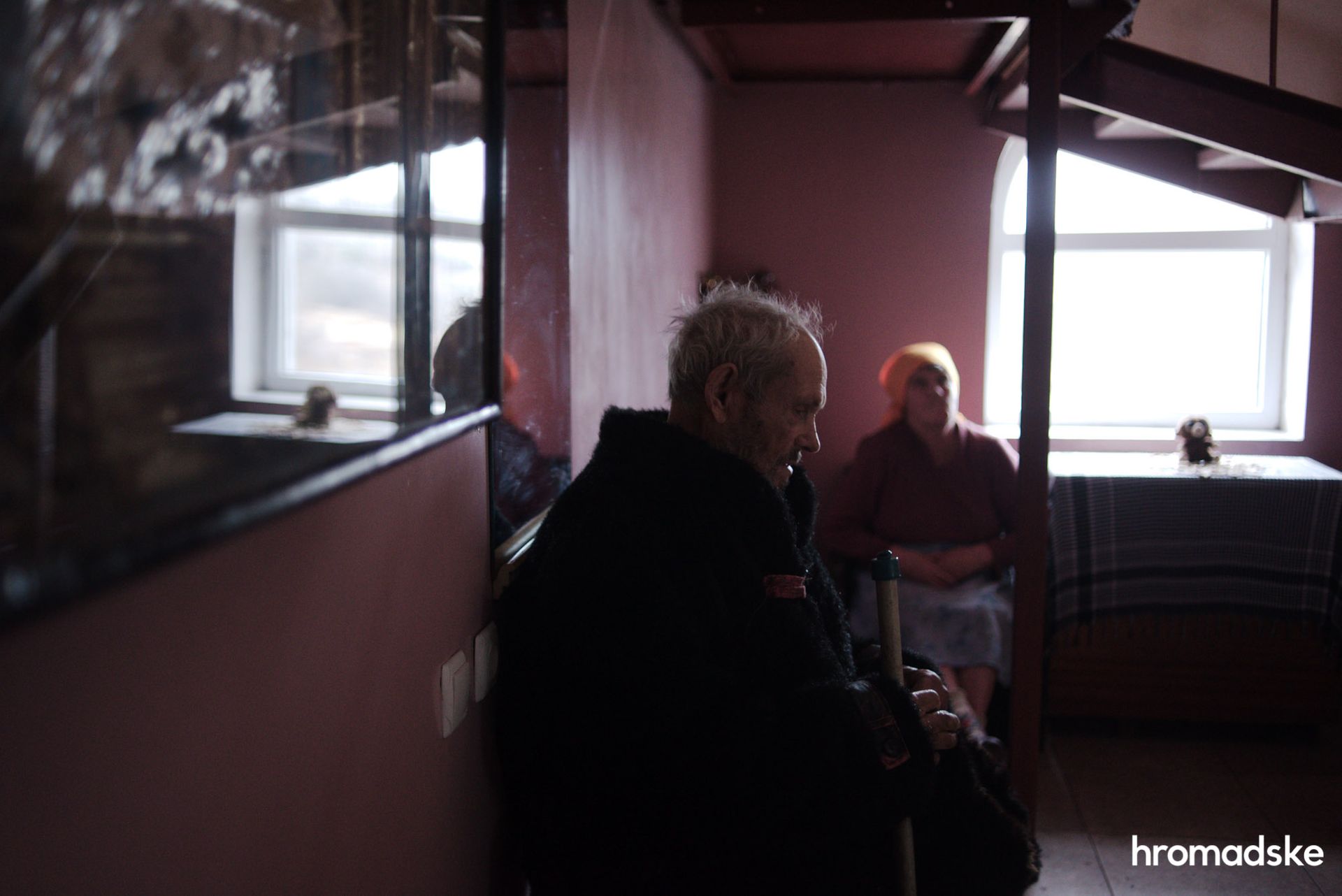 Насельники Дома милосердия в Камышевахе Луганской области. Фото: Макс Левин/hromadske