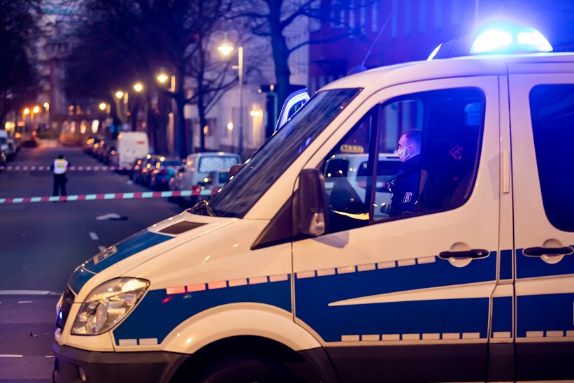 Автомобиль берлинской полиции. Фото AFP / Scanpix / Leta