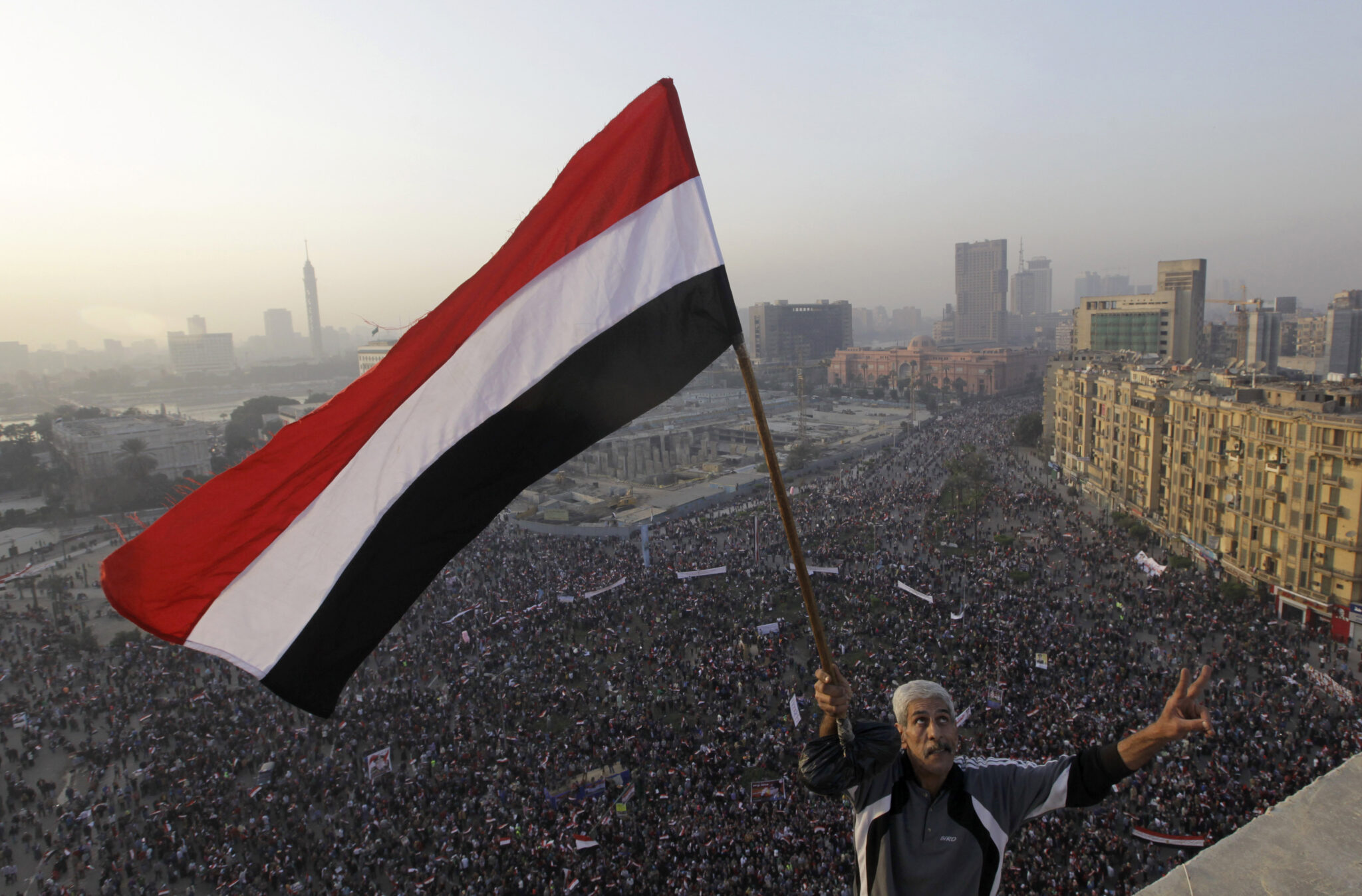 Протесты на площади Тахрир в Каире - одном из символов "Арабской весны". Фото АР / Scanpix / Leta