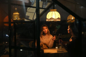 Посетители ресторана в Санкт-Петербурге. Фото Peter Kovalev/TASS/Scanpix/Leta