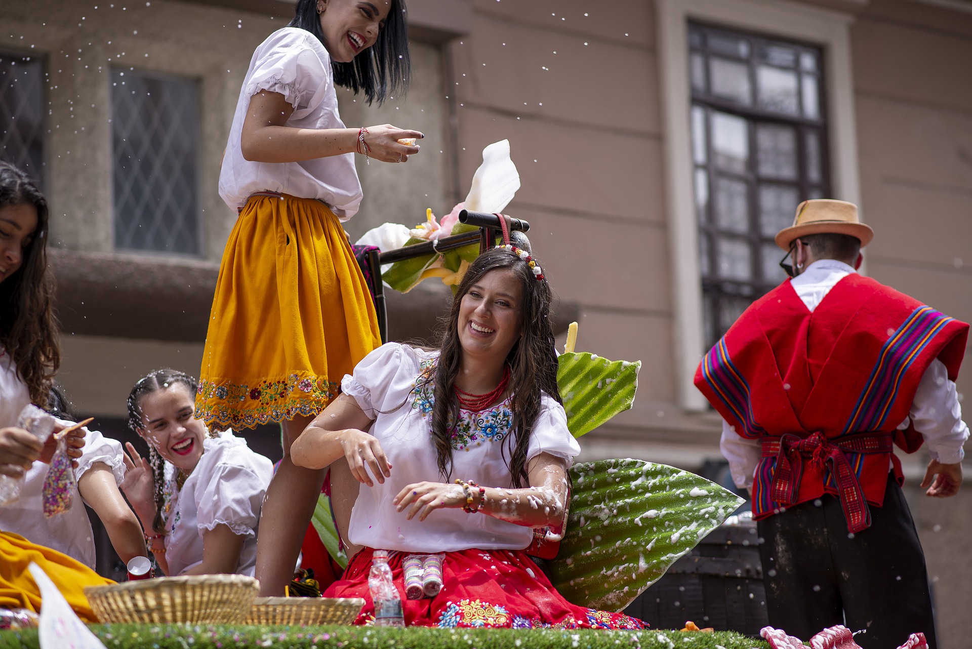 Студенческий праздник. Эквадор
