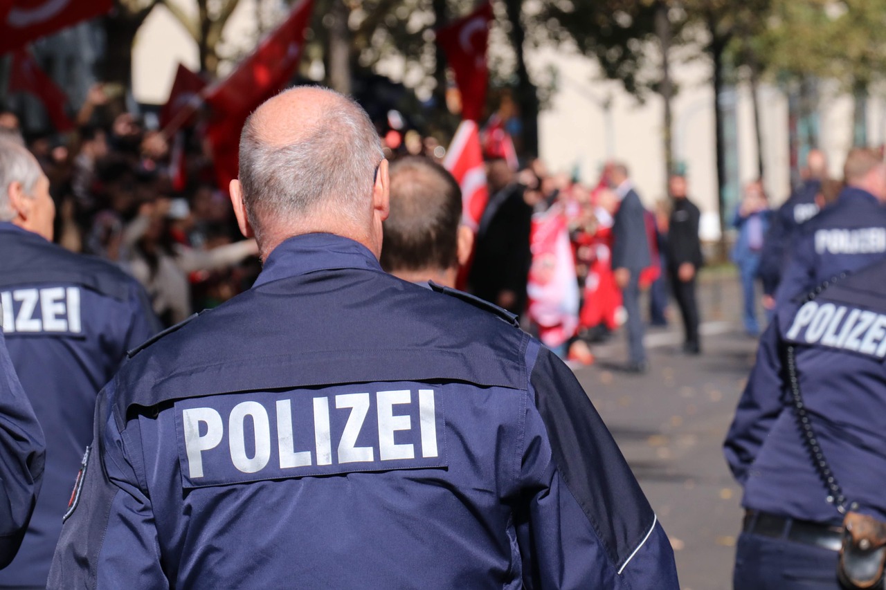 Немецкая полиция. Фото Pixabay