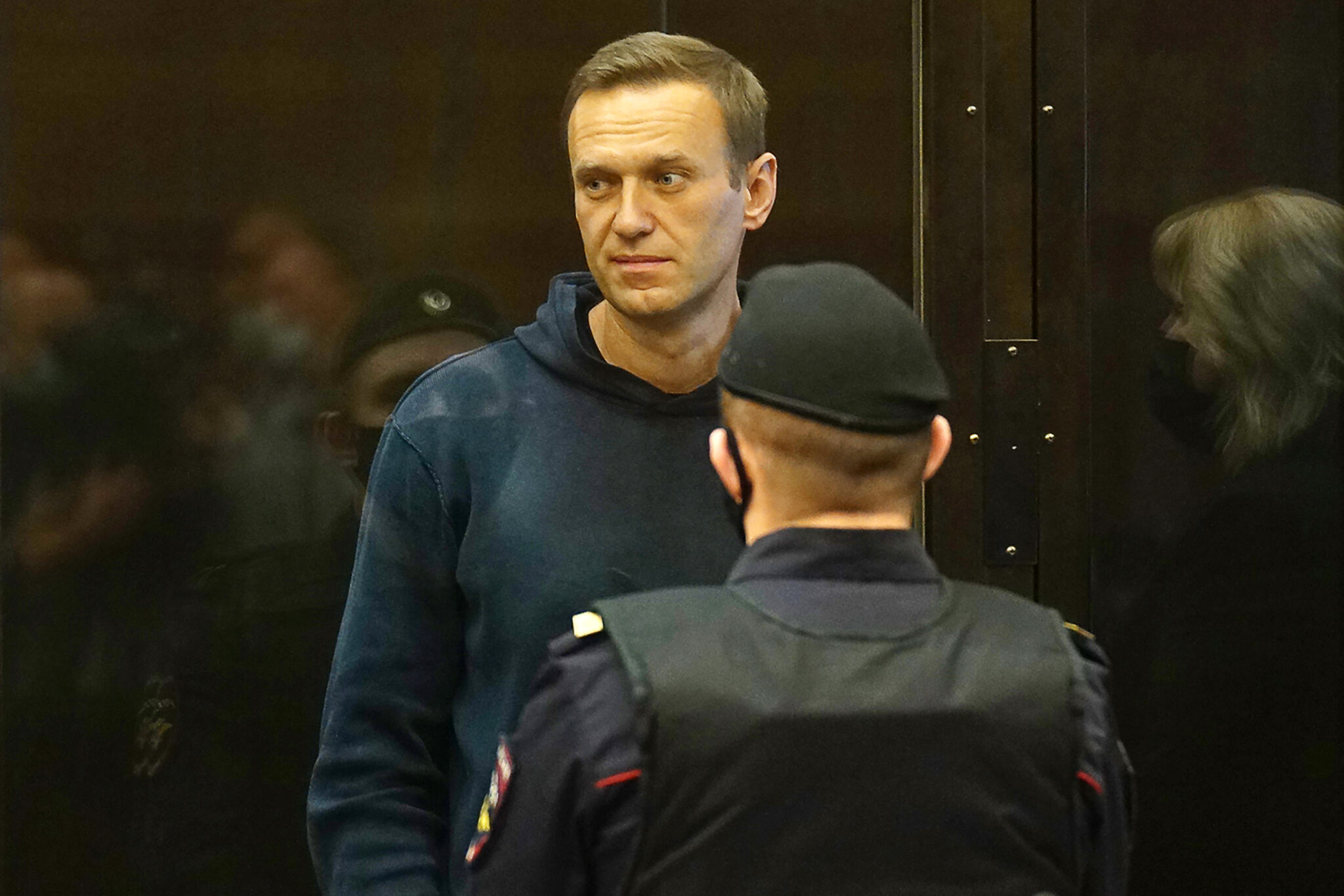 Навальный на заседании Мосгорсуда. Фото Moscow City Court Press Service/TASS/Scanpix/Leta