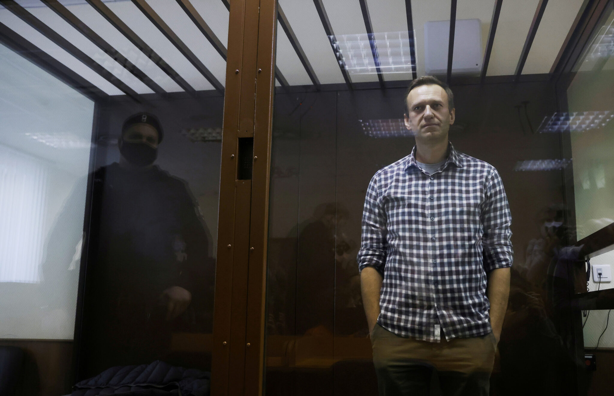 Алексей Навальный в суде. Фото  REUTERS/Maxim Shemetov//Scanpix/Leta